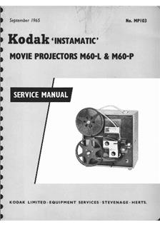 Kodak Instamatic M 60 manual. Camera Instructions.